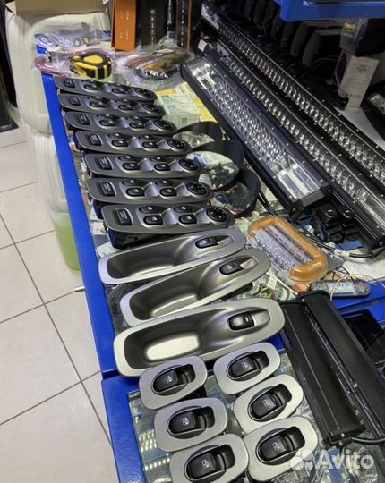 Блок стеклоподьемников акцент