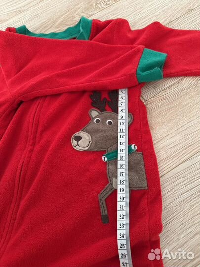 Флисовый слип carters