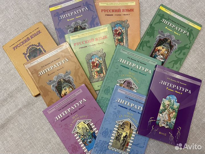 Учебники Литература 5 класс Три части Бунеева