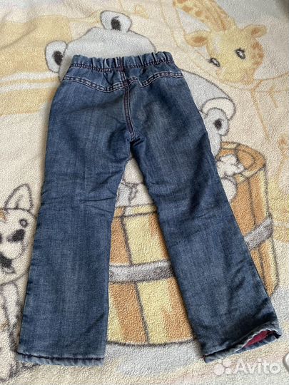 Джинсы утепленные для девочки