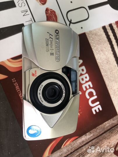 Пленочный фотоаппарат olympus mju ii