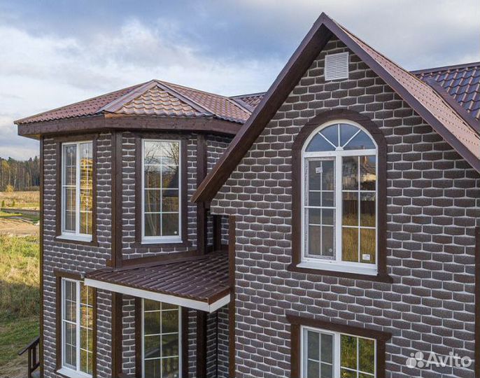 Фасадная плитка технониколь hauberk