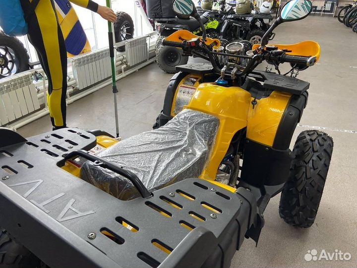 Квадроцикл Grizzly 300cc желтый