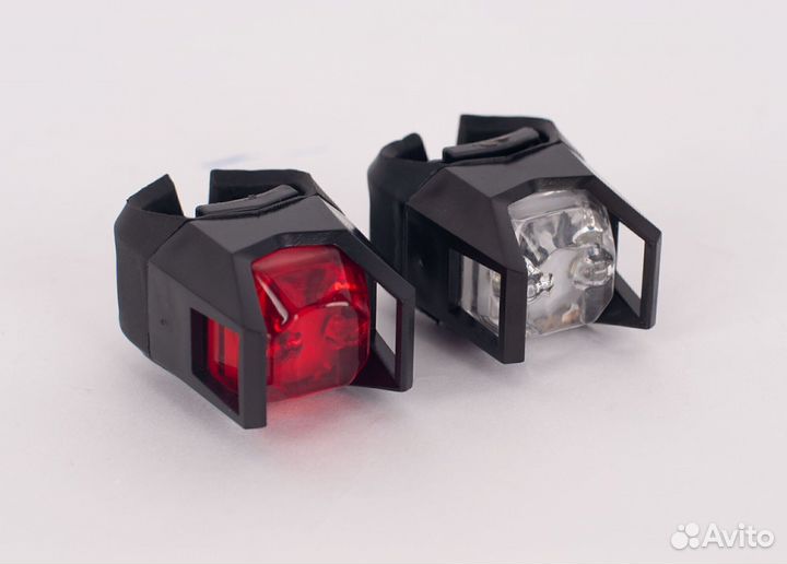 Комплект фонарей STS DC-007 красный свет черный Vo