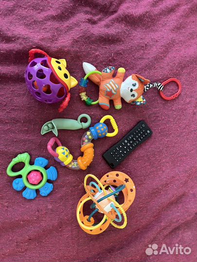 Развивающие игрушки для детей до года