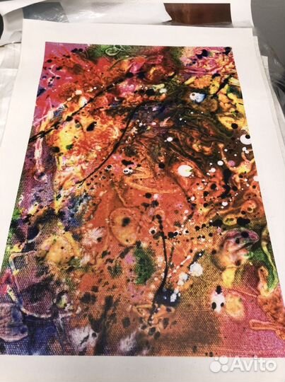 Картины печать на холсте без подрамника