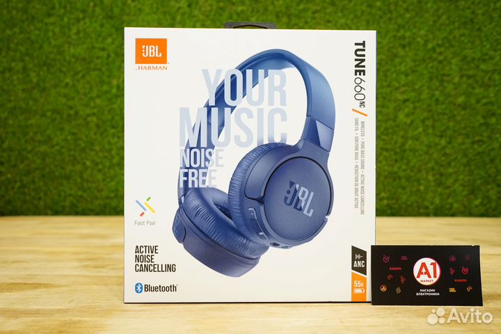 JBL Tune 660NC, Blue