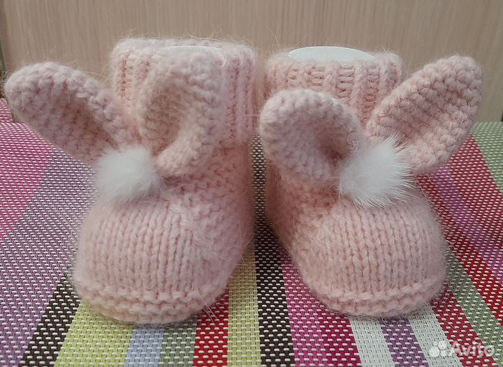 Пинетки из пуха норки