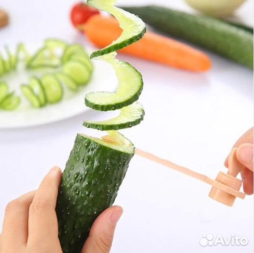 Новый нож для фигурного нарезания овощей