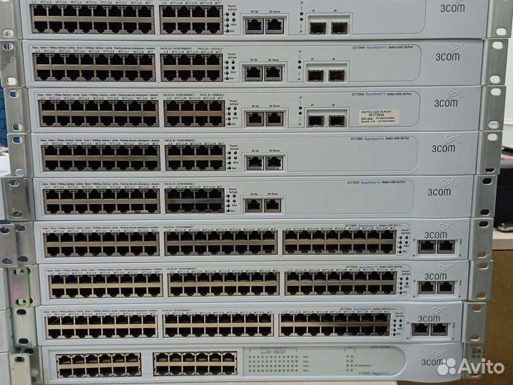 Коммутаторы 3COM 14 штук