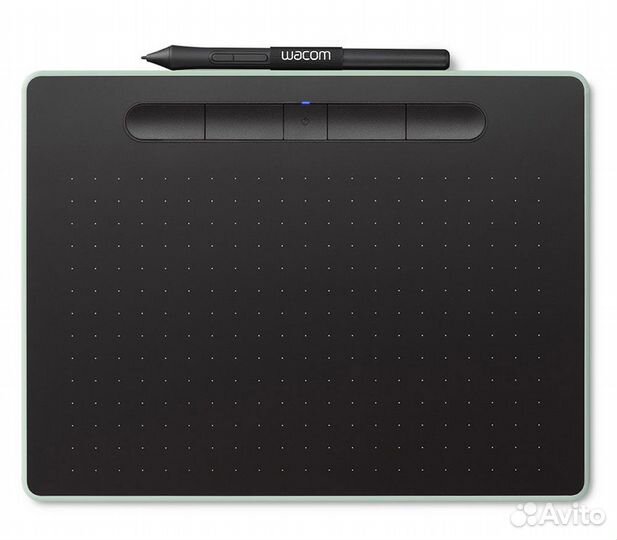 Графический планшет Wacom Intuos S Bluetooth, зеленый (CTL-4100WLE-N)