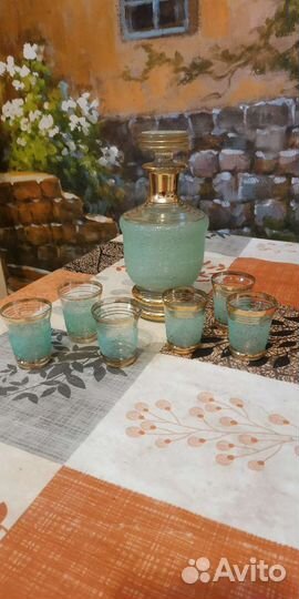 Графин стопки СССР