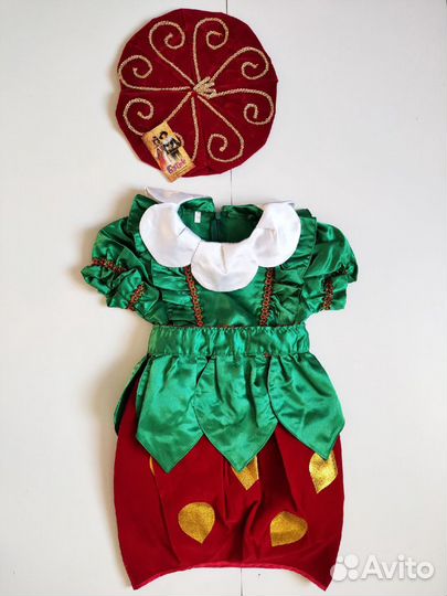 Костюм клубнички. Новый