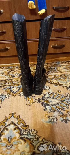 Женские резиновые сапоги 39размер