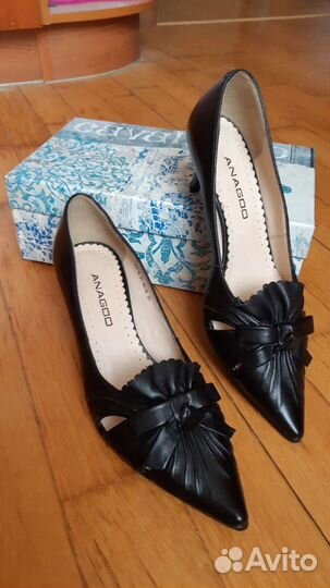 Туфли натуральная кожа 35