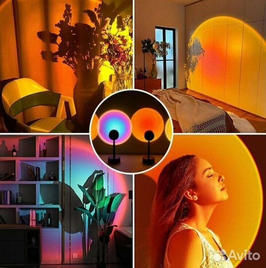 Лампа закат