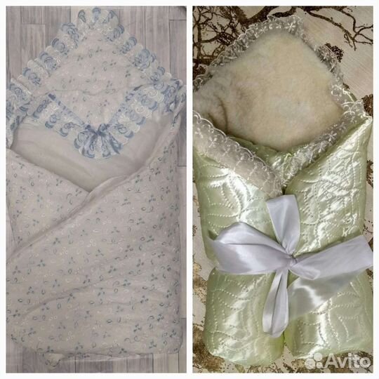 Одеяло новое на выписку зима
