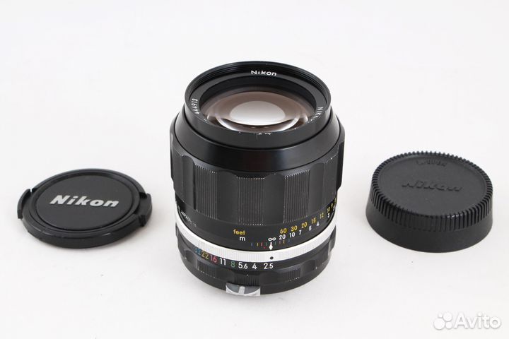 Объектив Nikon Nikkor non-Ai 105 mm f/ 2.5 №444913