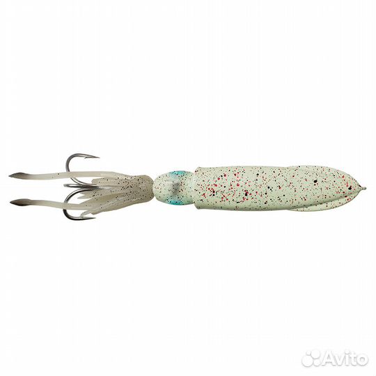 Приманка SG 3D Swim Squid Jig 10.5 Green Eye Glow