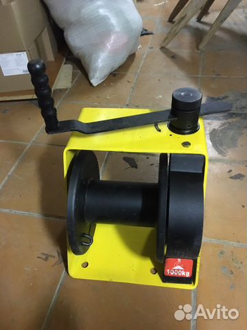 Лебедка ручная барабанная