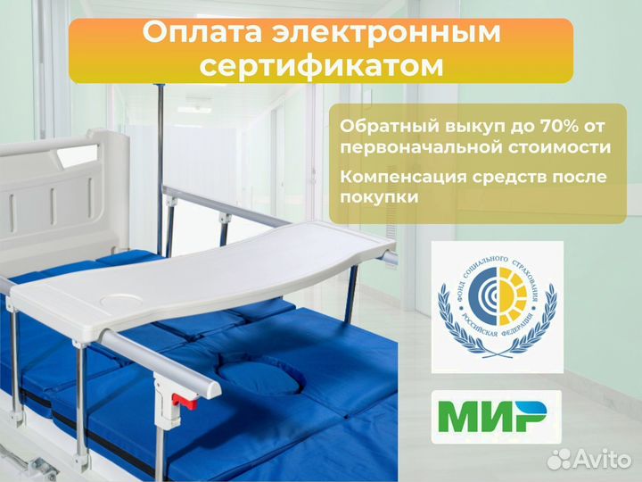 Медицинская кровать