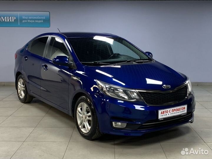 Kia Rio 1.6 AT, 2015, 114 943 км