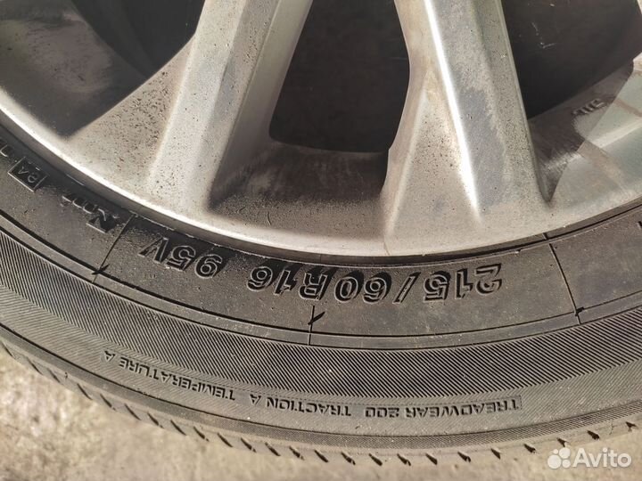 Запасное колесо Toyota Camry R16