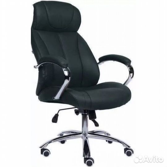 Кресло офисное Everprof Forum TM Экокожа Черный