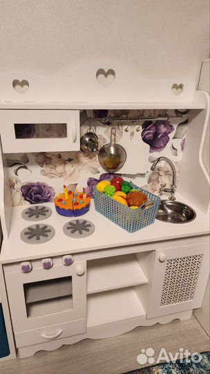 Детская деревянная кухня