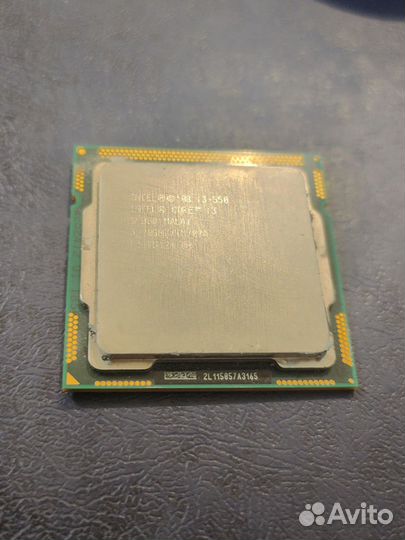 Процессор intel core i3 550
