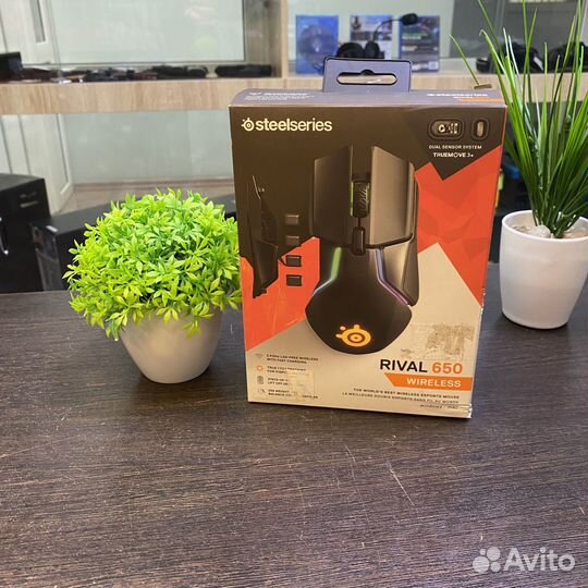 Мышь беспроводная SteelSeries Rival 650 Wireless