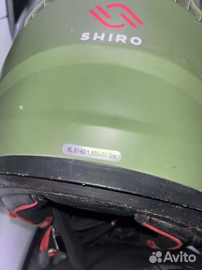 Шлем модуляр shiro