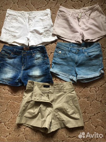 Шорты женские Mango,Bershka,H&M