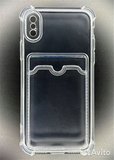 Чехол с картхолдером iPhone/Samsung/Xiaomi/Huawei