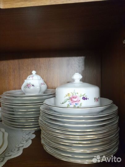 Столовый сервиз на 12 персон, новый, Чехословакия