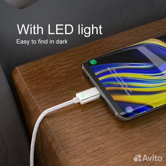 Магнитный провод для зарядки смартфонов 1/2 метра