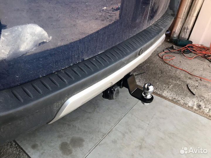 Фаркоп Лада Ларгус Кросс съемный Квадрат