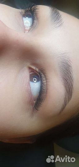 Наращивание ресниц на дому
