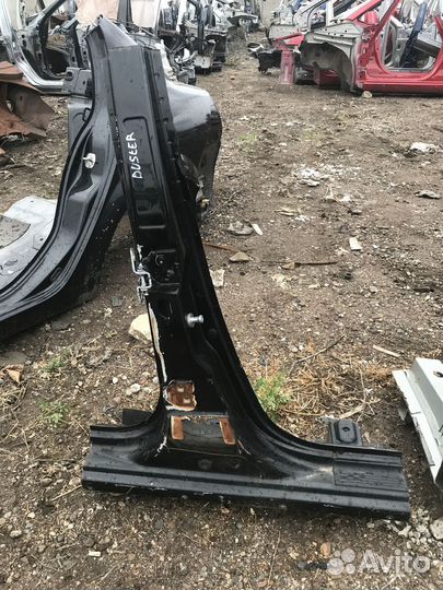 Порог со стойкой правый Renault Duster 2010–2015