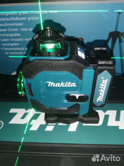 Лазерный уровень 360 нивелир 4D makita