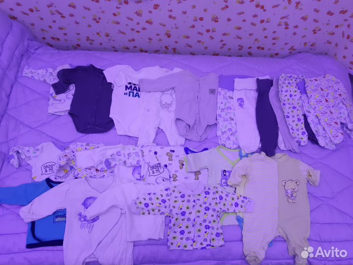 Детские вещи от 0 до 1 года