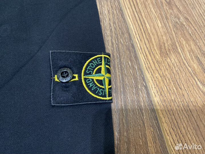 Зип худи Stone Island 23SS черная M-3XL