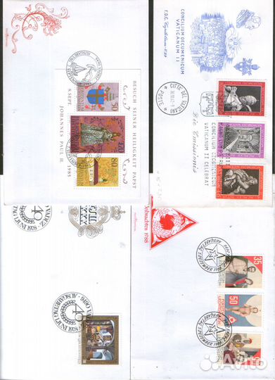 Конверты гашения первого дня