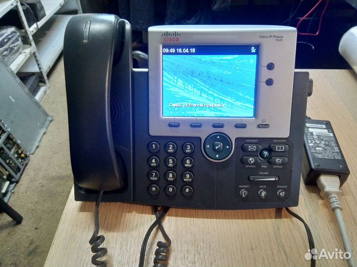 IP Телефон Cisco CP-7945G, HP 4120 IP Phone