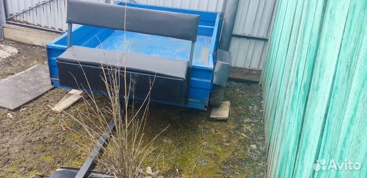 Прицеп для мотоблока тмп 2-221 самосвальный