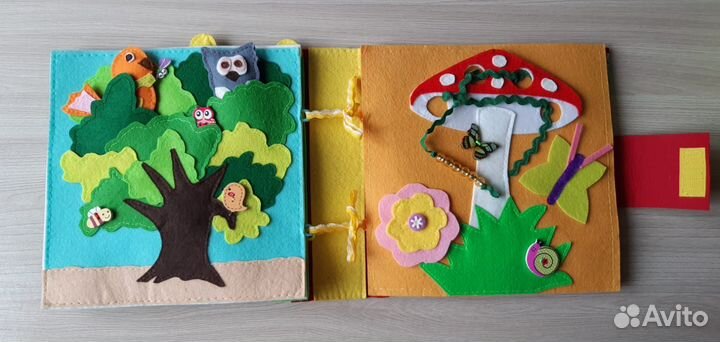Мягкая книжка из фетра