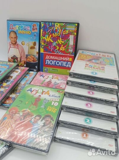 DVD обучающие диски для детей