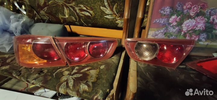 Mitsubishi Lancer 10 затдние фонари