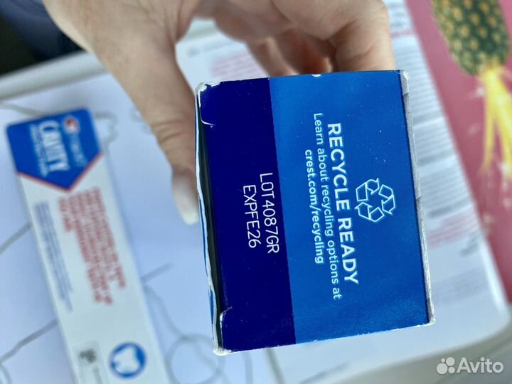 Зубная паста Crest Baking Soda & Peroxide White