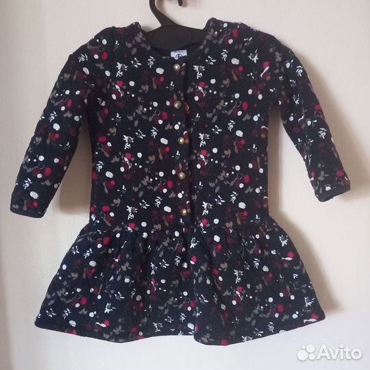 Petit bateau стёганое платье